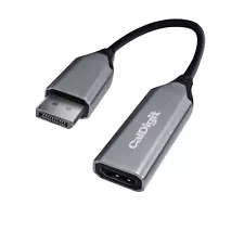 CalDigit DisplayPort 2.0 to HDMI 2.1 (DP to HDMI) Active Adapter 8K 60Hz UHD ...