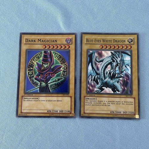 YuGiOh - Dark Magician SYE-001 + Blue Eyes White Dragon SKE-001 - Starter Decks