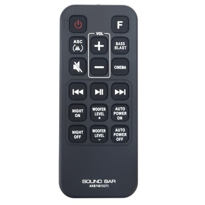 AKB74815371 Replace Remote Control Fit For LG Sound Bar SJ3 SJ4 SK4D LAS454 SH3K