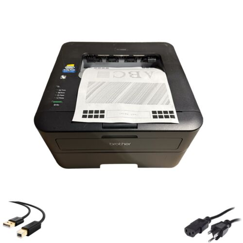 Brother HL-L2300D Compact Personal Monochrome Laser Printer TONER TESTED - Afbeelding 1 van 8