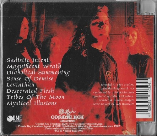 SINISTER (Holland) – Diabolical Summoning CD 2020 (Death Metal) - Imagen 2 de 3