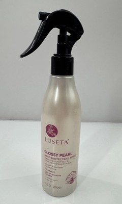 Glossy Pearl Heat Protectant Spray 8.5 Fl Oz Tames Frizz Enhances Shine
