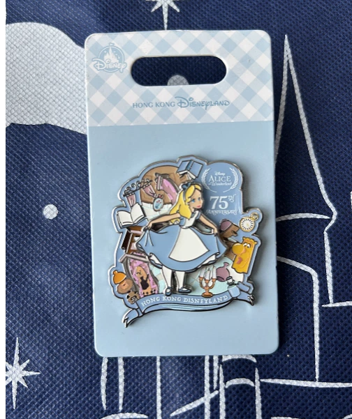 Disney Alice in Wonderland Contemporary Pins, Patches & Buttons