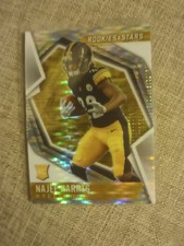 Najer Harris Donruss Green ice Prizm Rookies And Stars Crusade From Blaster Box