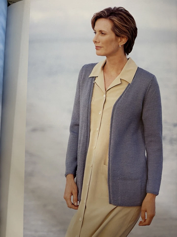 JM04  Jaeger Handknits Knitting Magazine #4 from 2000 - 16 designs - Image 2 of 4