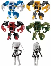 Capsuloid 6-Set: Robotic Capsules & Android Figures, Complete Collection Duty Pa