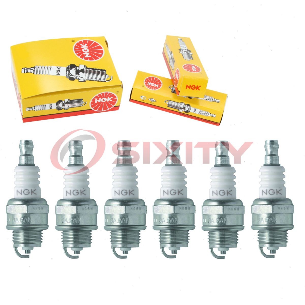 6 pc NGK 6026 BPM6A-10 Standard Spark Plugs for W20MPU10 W20FPU10 hu