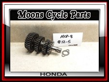 Engranajes de contraeje de transmisión de motor Honda XR75 1973 de colección MCP-8 #12-5
