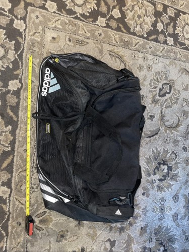 Adidas Sports Bag Black Silver 2 Ft