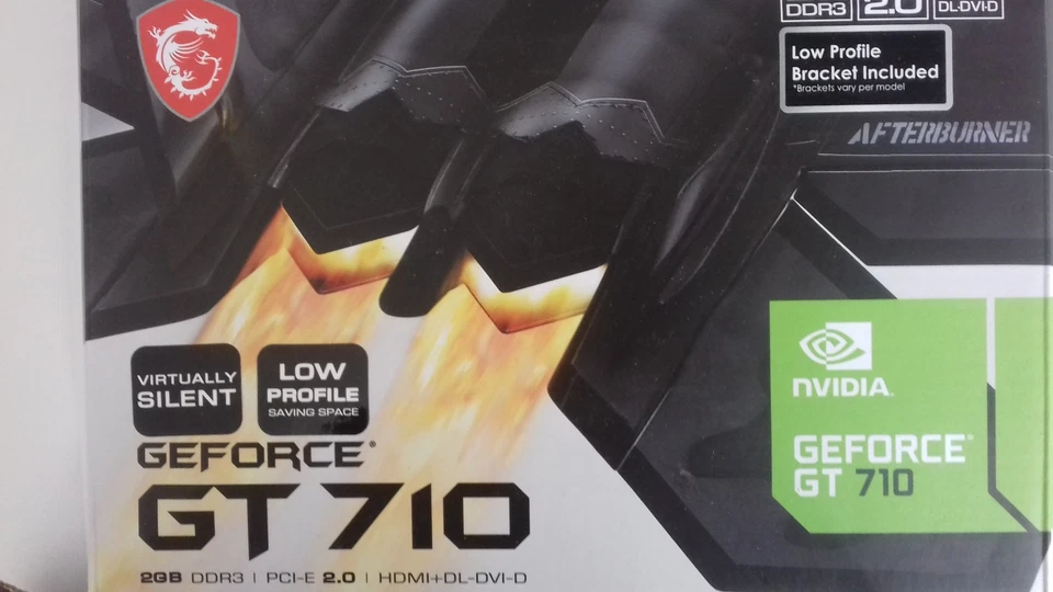 carte graphique MSI Geforce GT 710 2GB - Photo 3/4