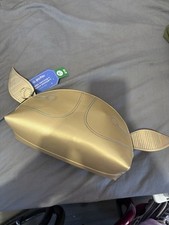 Harry Potter Golden Snitch Wash Bag Rainbow Stitching New With Tags