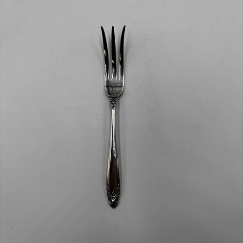 International Silver Prelude Sterling Silver Lemon Fork – No Monogram