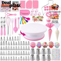 Torten ZubehöR Set 356-Teilig FüR Kuchen Dekorieren Und Backen