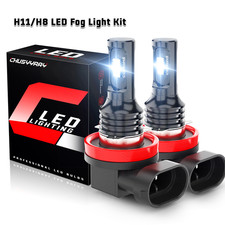 For Honda Fit 2006-2020 - 2x H11 LED Fog Driving Light Bulbs White 6000k