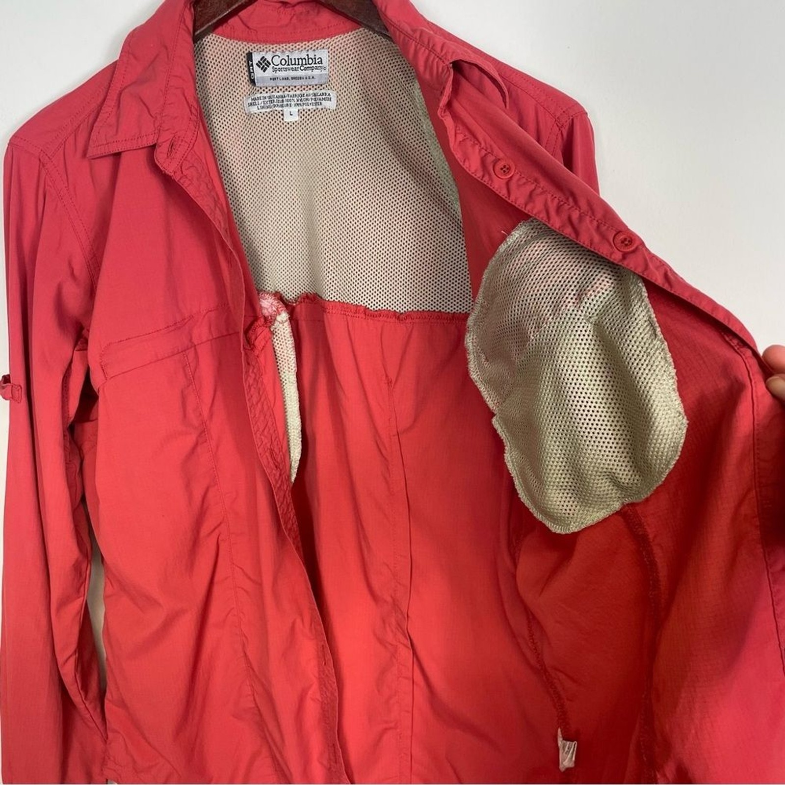 Columbia Women's GRT Button Down Long Sleeve Shirt Size Large thumbnail 5