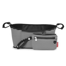 Skip Hop Stroller Organiser, Black and white stripe - Brand New & Sealed