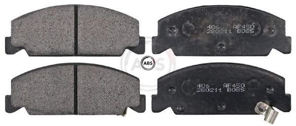 A.B.S. 36669 Bremsbelagsatz FüR Scheibenbremse Bremsbelagsatz FüR Honda-image