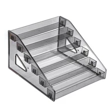 6-Tier Acrylic Card Display Stand Shelf For Graded Trading Sprots Baseball Cards