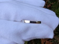 Platinum Wedding Band Ring Plain 950 Platinum - Size N 1/2