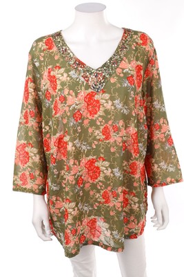 LAURA KENT Bluse 50 Grün