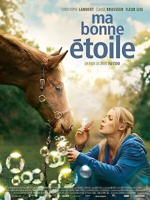 MY BONNE ÉTOILE, CHRISTOPHE LAMBERT, 2012, REPRO VINTAGE CINEMA POSTER, HQ