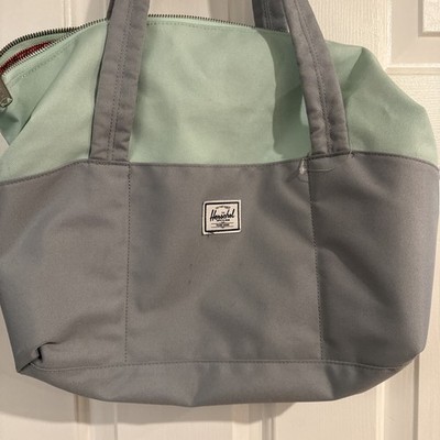 Hershel Supply Company Tote gray And Mint Green