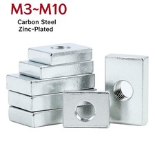 M3 M4 M5 M6 M8 M10 Sliding T nut Tee Nuts Rectangular Nuts Thin Slider Block Nut