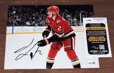 Jackson Lacombe Signed Autographed 8x10 Photo Anaheim Ducks Hockey JSA