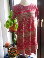 Kleid Sommerkleid Kofferkleid Gr.L himbeer rot