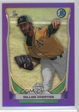 2014 Bowman Prospects Chrome Retail Purple Refractor /199 Dillon Overton #BCP60
