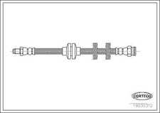 Flexible de frein Fiat STRADA