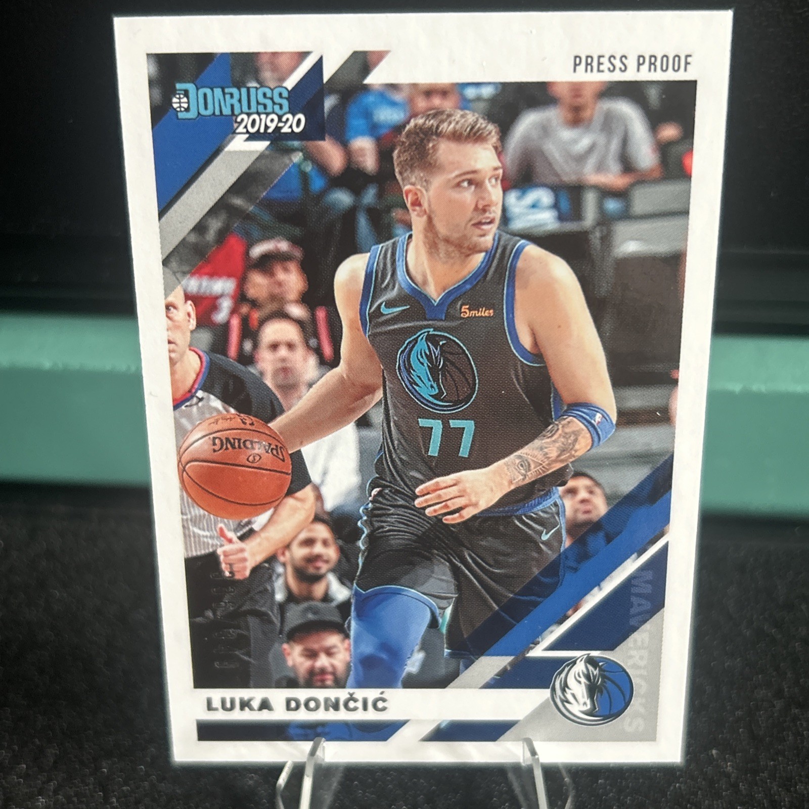 2019-20 Panini Donruss Luka Doncic #46 Press Proof Silver Serial /349 NBA 2nd Yr