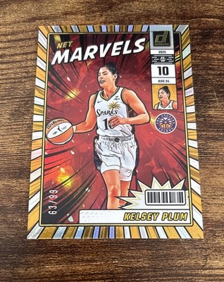 Panini 2025 Donruss WNBA Net Marvels Kelsey Plum Los Angeles Sparks #3 /99