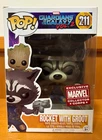 Funko Pop! Vinyl: Marvel - Rocket with Groot #211 Collector Corps Exclusive