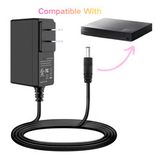 AC Adapter Cord for SONY BDP-S5500 BDP-S3500 Blu-Ray Disc Player