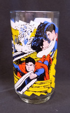 1978 Vintage  Superman The Movie  Pepsi Promotional Drinking Glass