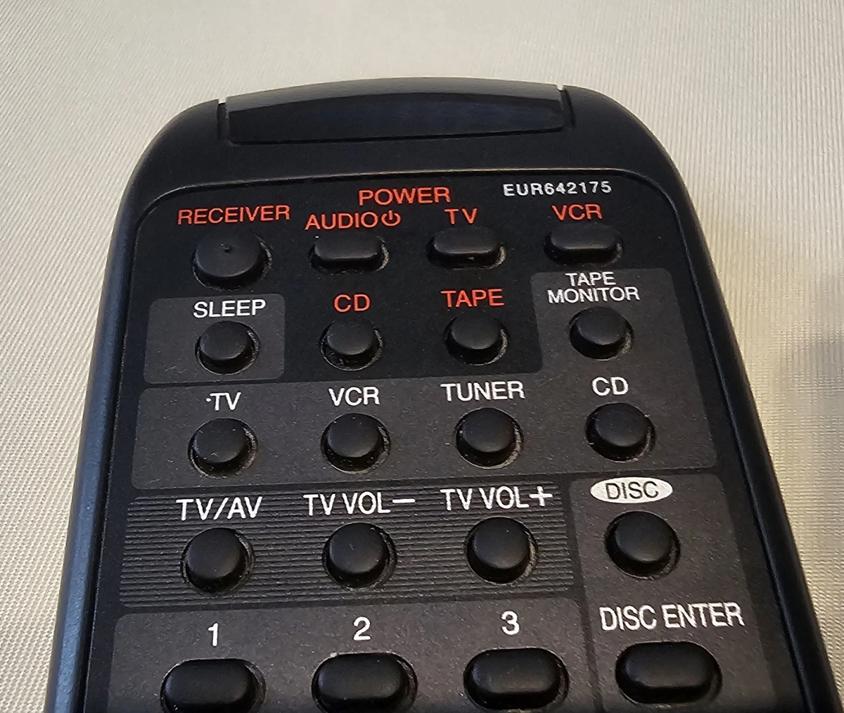 Technics EUR642175 Mando a distancia para receptor SA-EX HiFi