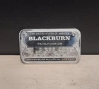1/2 oz Troy .5oz Lincoln Mint Family Honors .999 Silver Bar No. 0009493