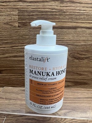 Elastalift Manuka Honey Cream Face Moisturizer & Body Butter Lotion For Dry S...