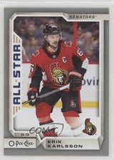 2018-19 O-Pee-Chee Silver Erik Karlsson #50 0a1