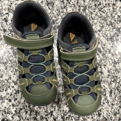 Bobux KP summer forrest +navy size 11.5 boys Podiatrist Approved
