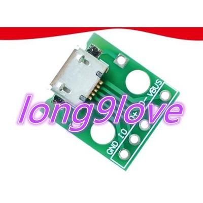 1PCS NEW Micro USB to Dip Adapter Board #XY