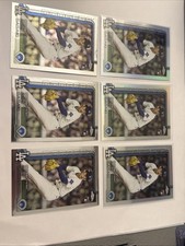 2025 Topps Chrome Update Rookie Sasaki Rookie Refractor (3x) & Base (3x) Dodgers