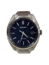 SEIKO Astron Watch Analog Black Silver 7B72 0AD0