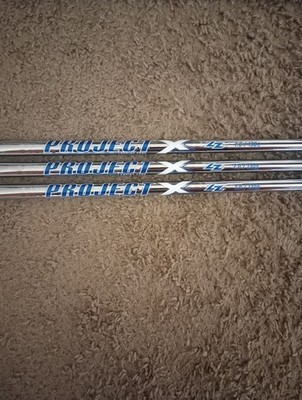 3PC Project X LZ 130 7.0 TX Flex 39.5 Inch (4 iron Length) Brand New (all 3)