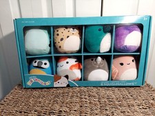 Squishmallows 5" mini's Set of 8 Assorted Exotic Animals - NIB