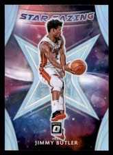2020 Donruss Optic Jimmy Butler Silver Holo Prizm Star Gazing 15 Basketball Card