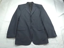 Giorgio Armani Blazer Jacket 42R Gray Coat Three Button Western Style 
