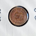 1862 Indian Head Cent Copper/Nickel — photo 2