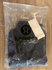 lululemon Women's Black Full Zip Track Jacket, Zipped Pockets, Size 6/small